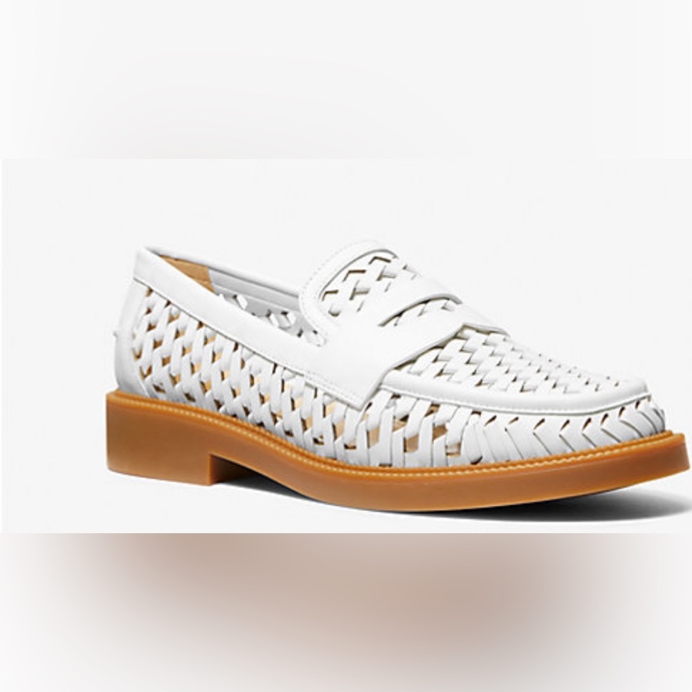 MICHAEL MICHAEL KORS
Eden Hand-Woven Leather Loafer Size 9.5